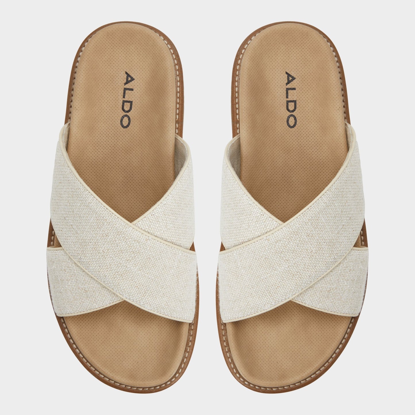 Marrin Open Beige Men's Slides - Slide sandal | Aldo Classic