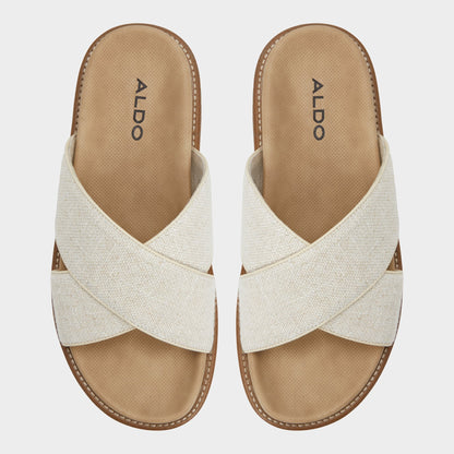 Marrin Open Beige Men's Slides - Slide sandal | Aldo Classic