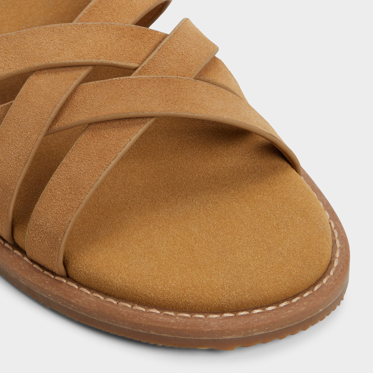 Haniff Camel Men's Sandals & Slides - Strappy flat sandal | Aldo Featured
