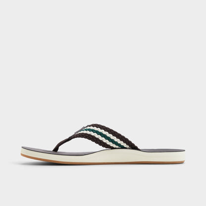 Adede Dark Brown Men's Flip flops - Flip flop | Aldo Popular