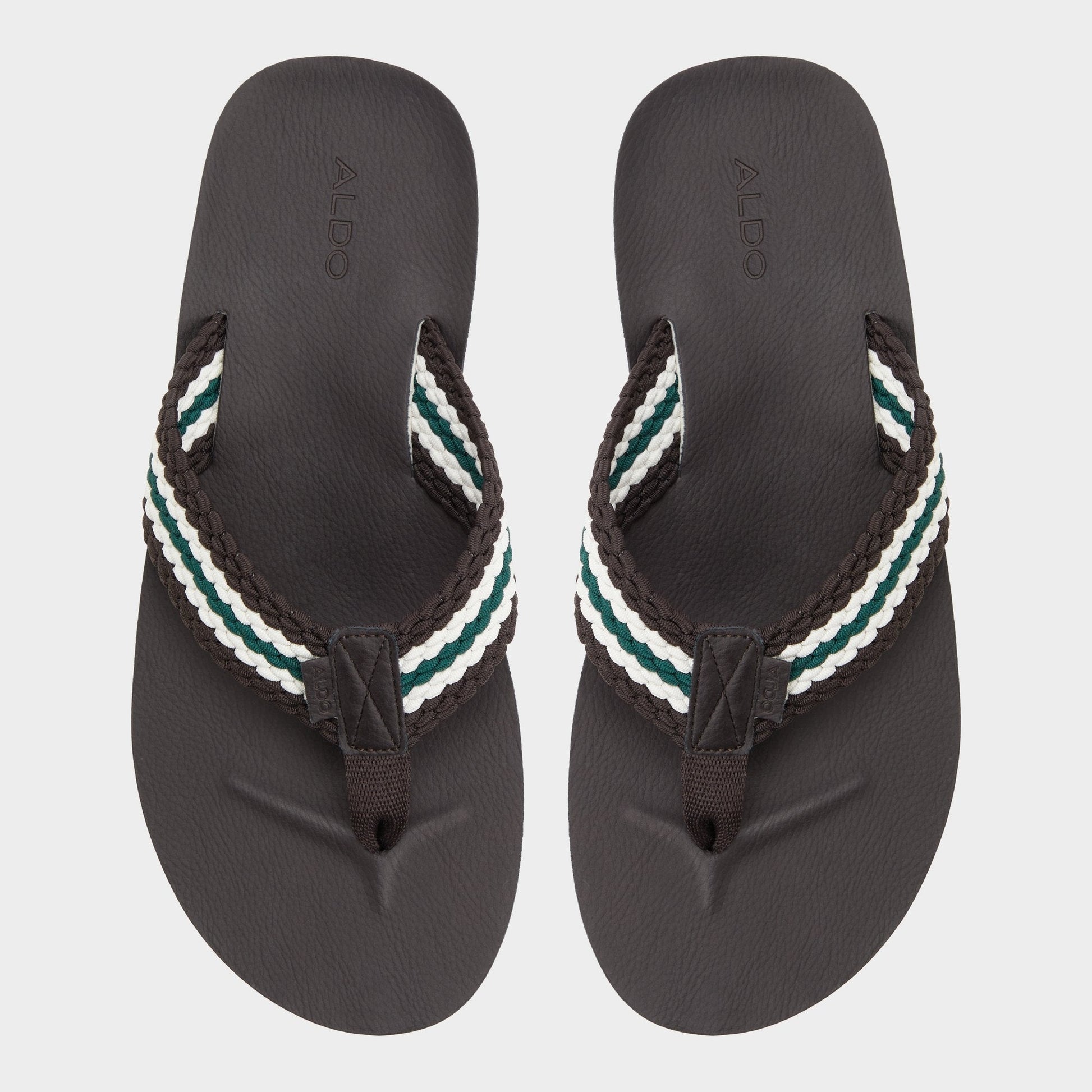 Adede Dark Brown Men's Flip flops - Flip flop | Aldo Popular