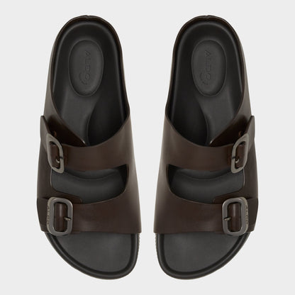 Kennebunk Dark Brown Men's Slides - Slide sandal | Aldo Trending