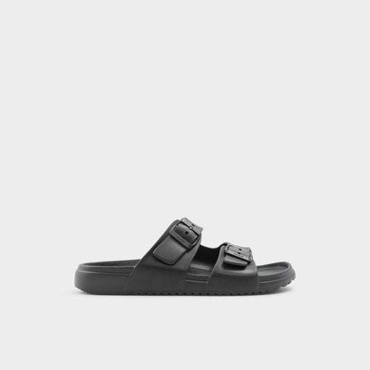 Hideo Black Men's Slides - Slide sandal | Aldo Recommended