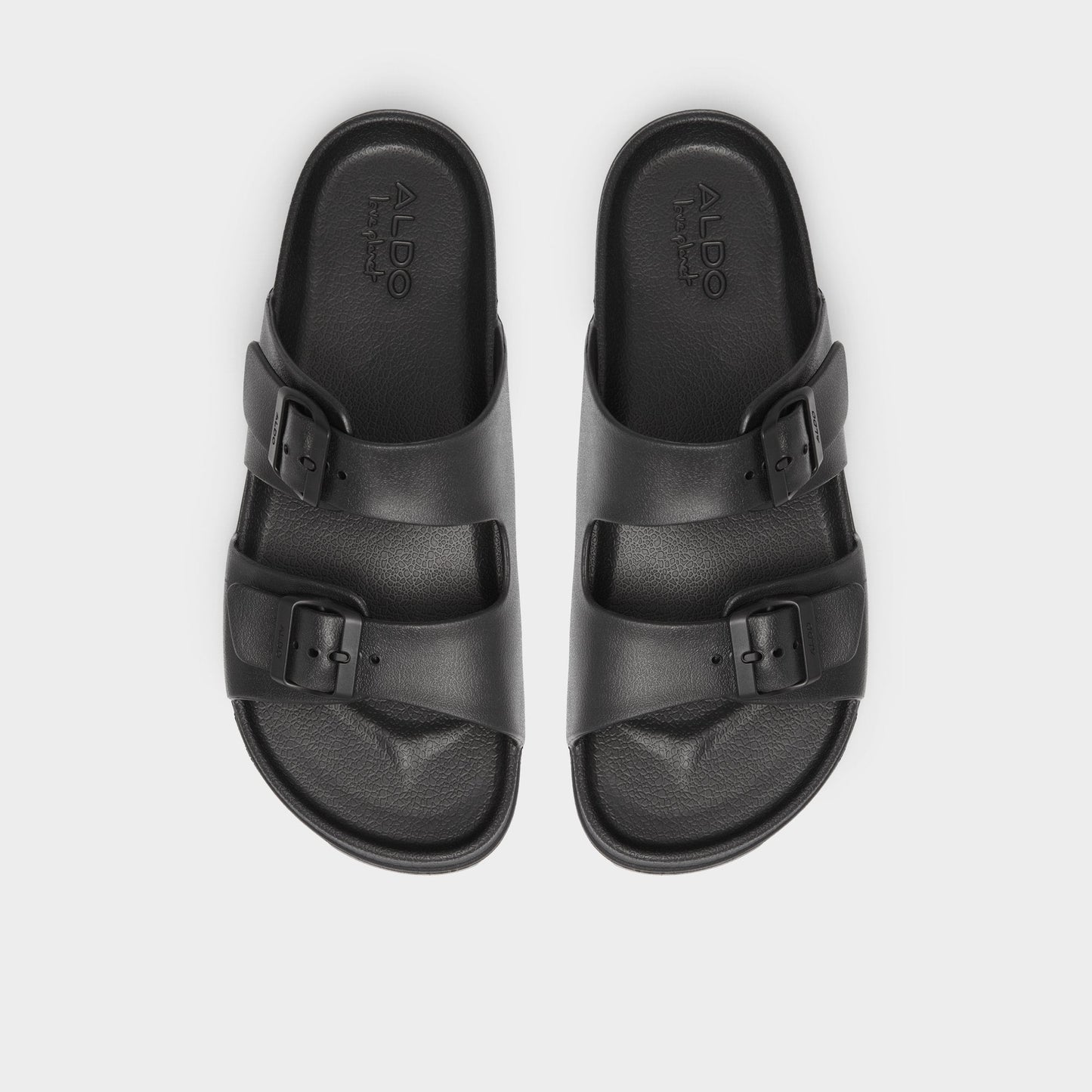 Hideo Black Men's Slides - Slide sandal | Aldo Recommended