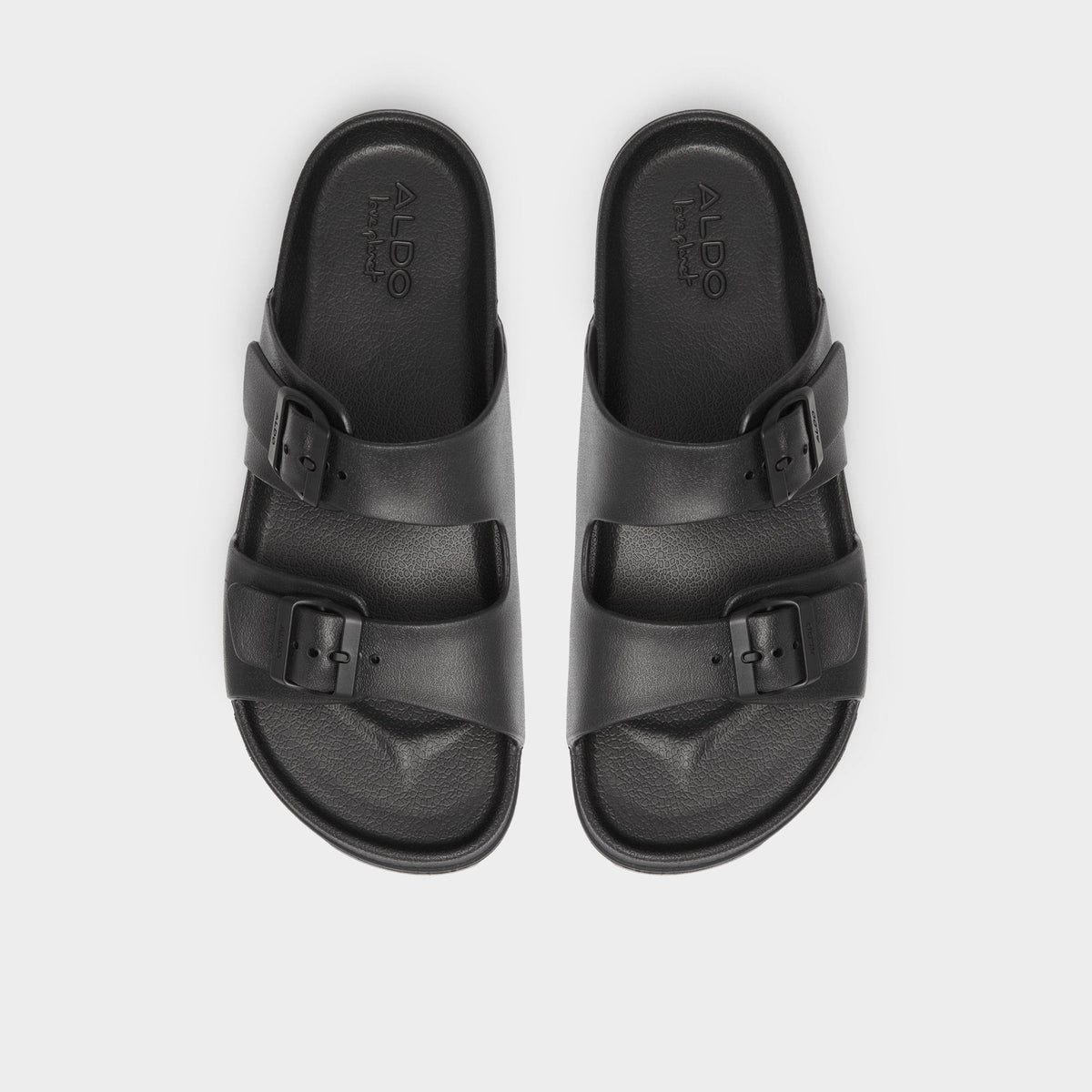 Hideo Black Men's Slides - Slide sandal | Aldo Recommended
