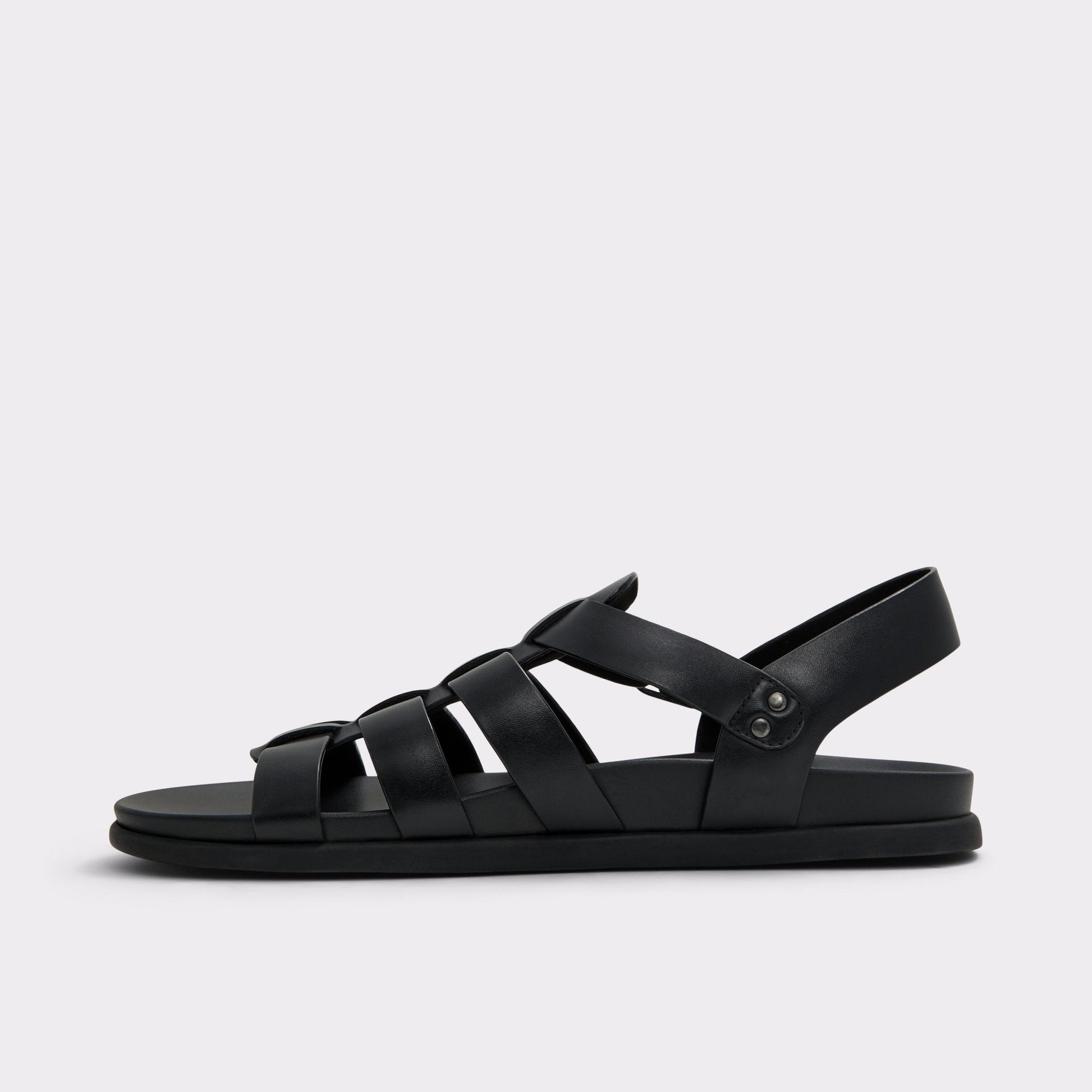 Canal in Other Black - Flat sandal | Aldo Exclusive