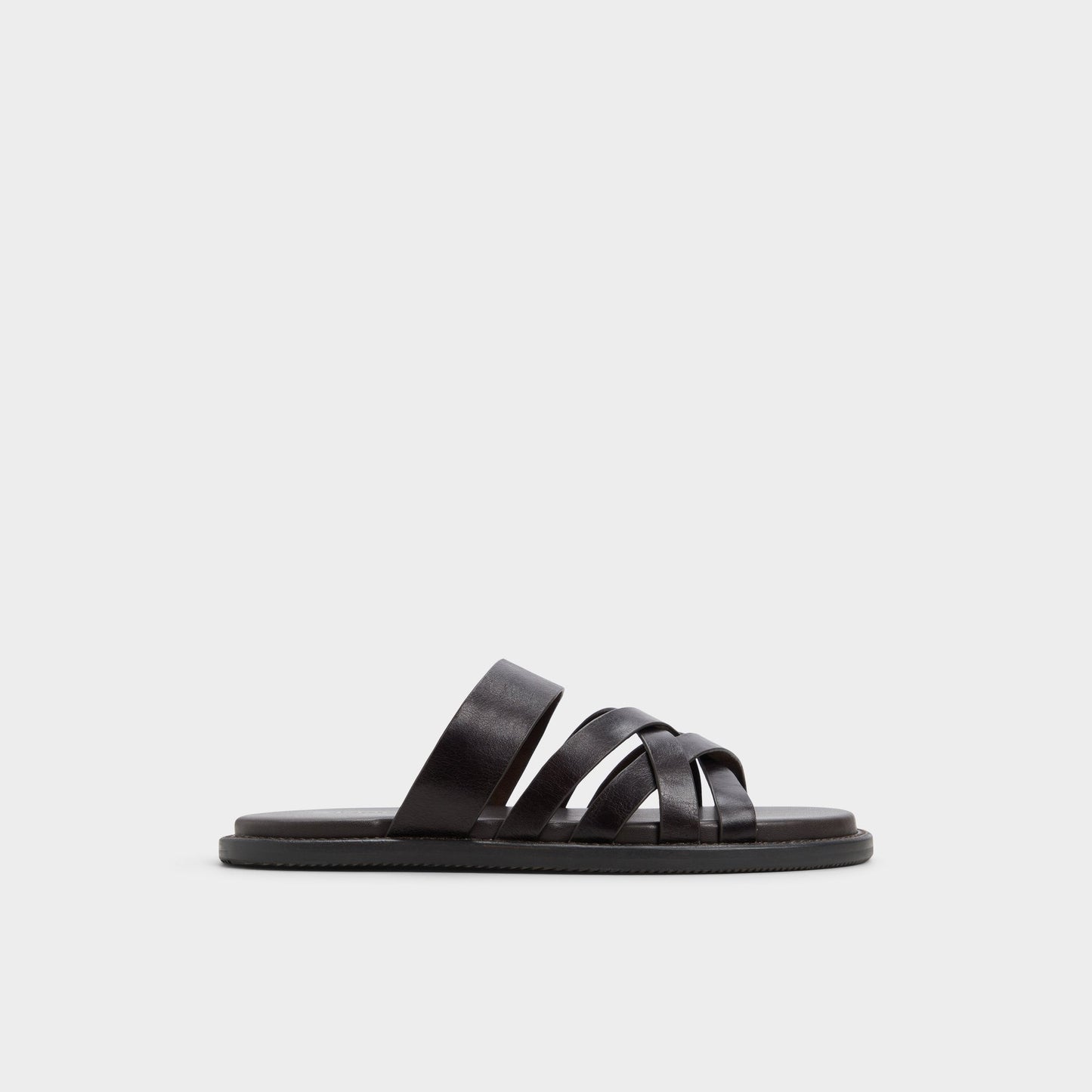 Haniff Brown Men's Sandals & Slides - Strappy flat sandal | Aldo Signature