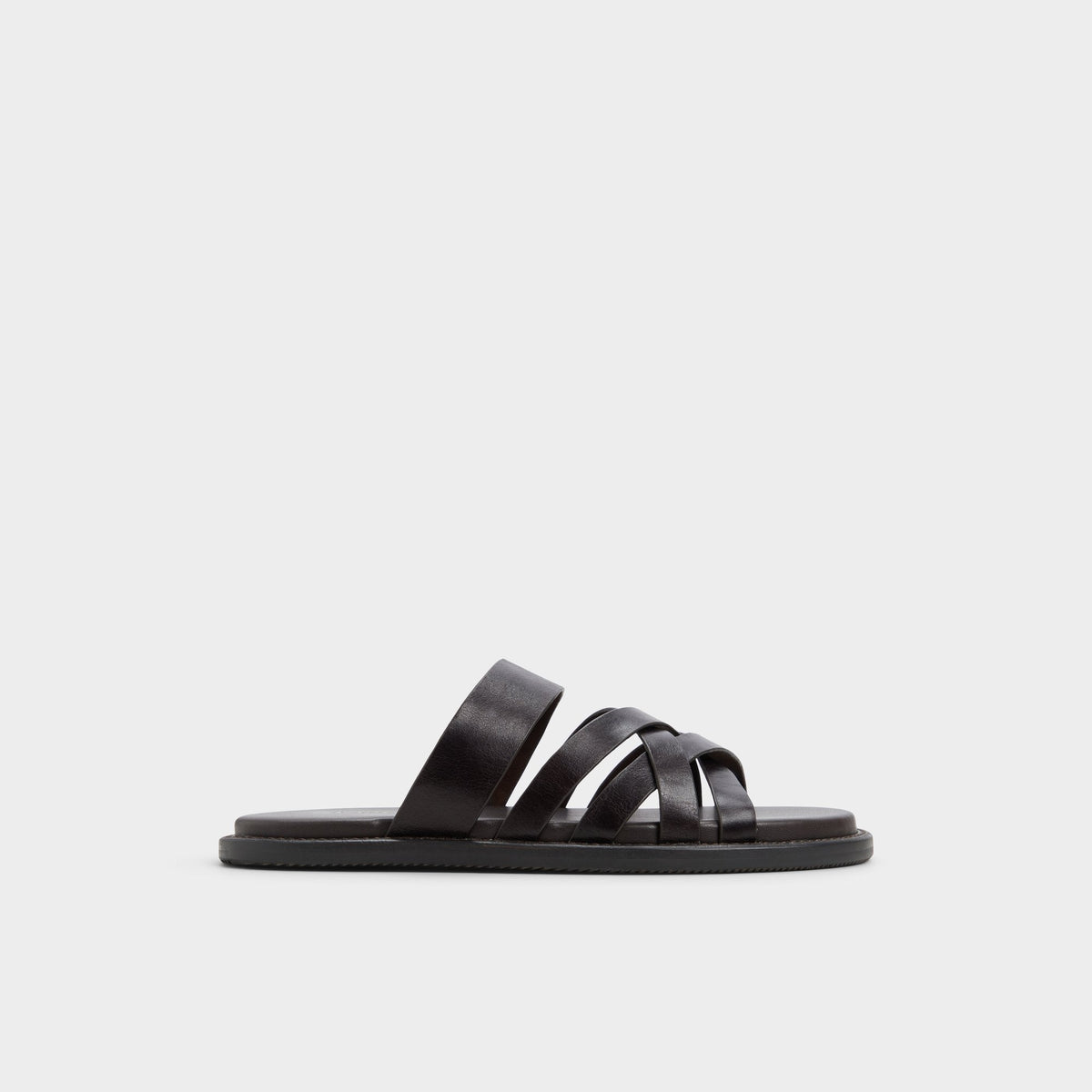 Haniff Brown Men's Sandals & Slides - Strappy flat sandal | Aldo Signature