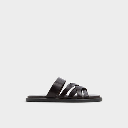 Haniff Brown Men's Sandals & Slides - Strappy flat sandal | Aldo Signature