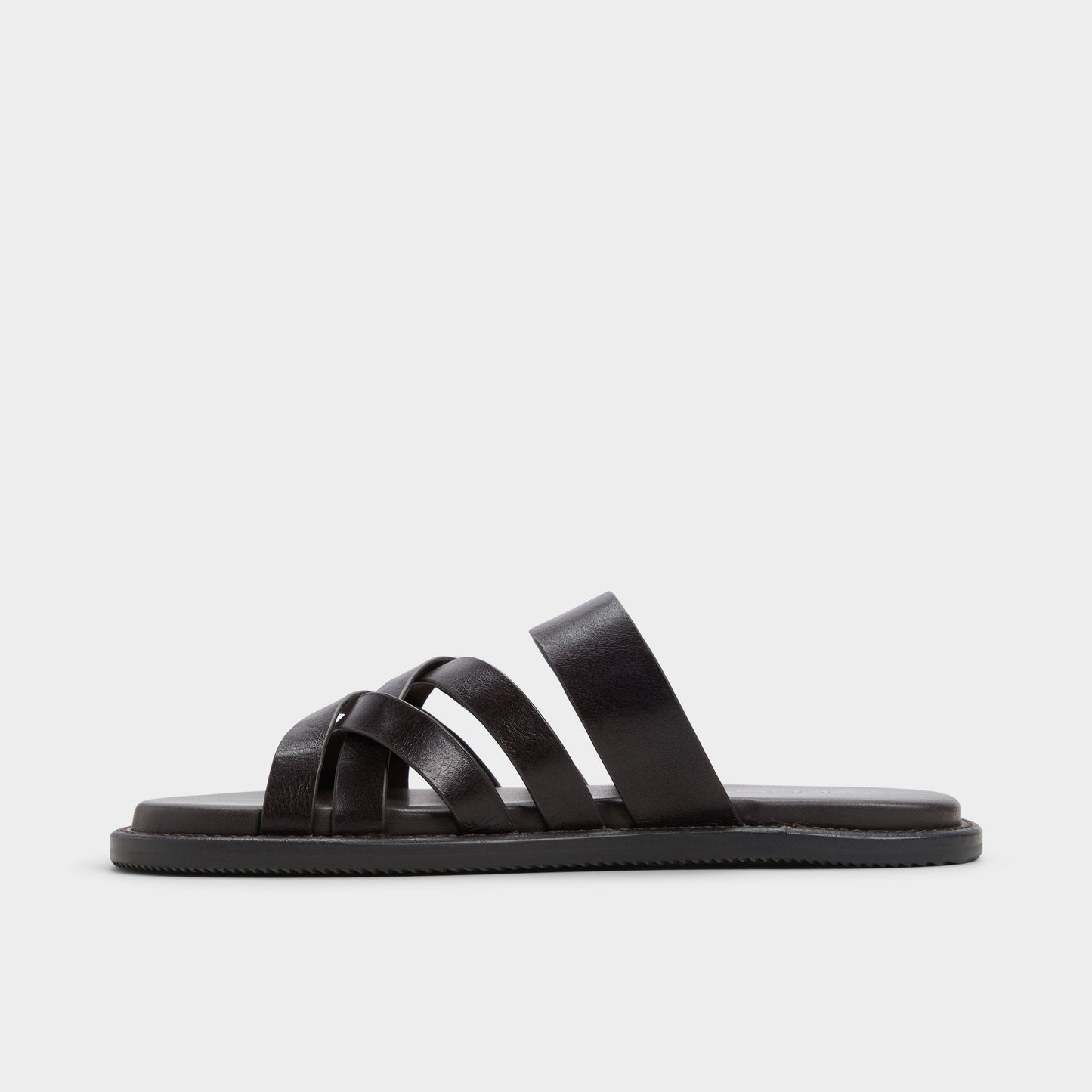 Haniff Brown Men's Sandals & Slides - Strappy flat sandal | Aldo Signature