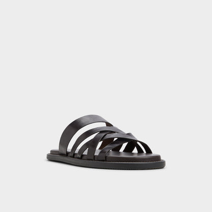 Haniff Brown Men's Sandals & Slides - Strappy flat sandal | Aldo Signature