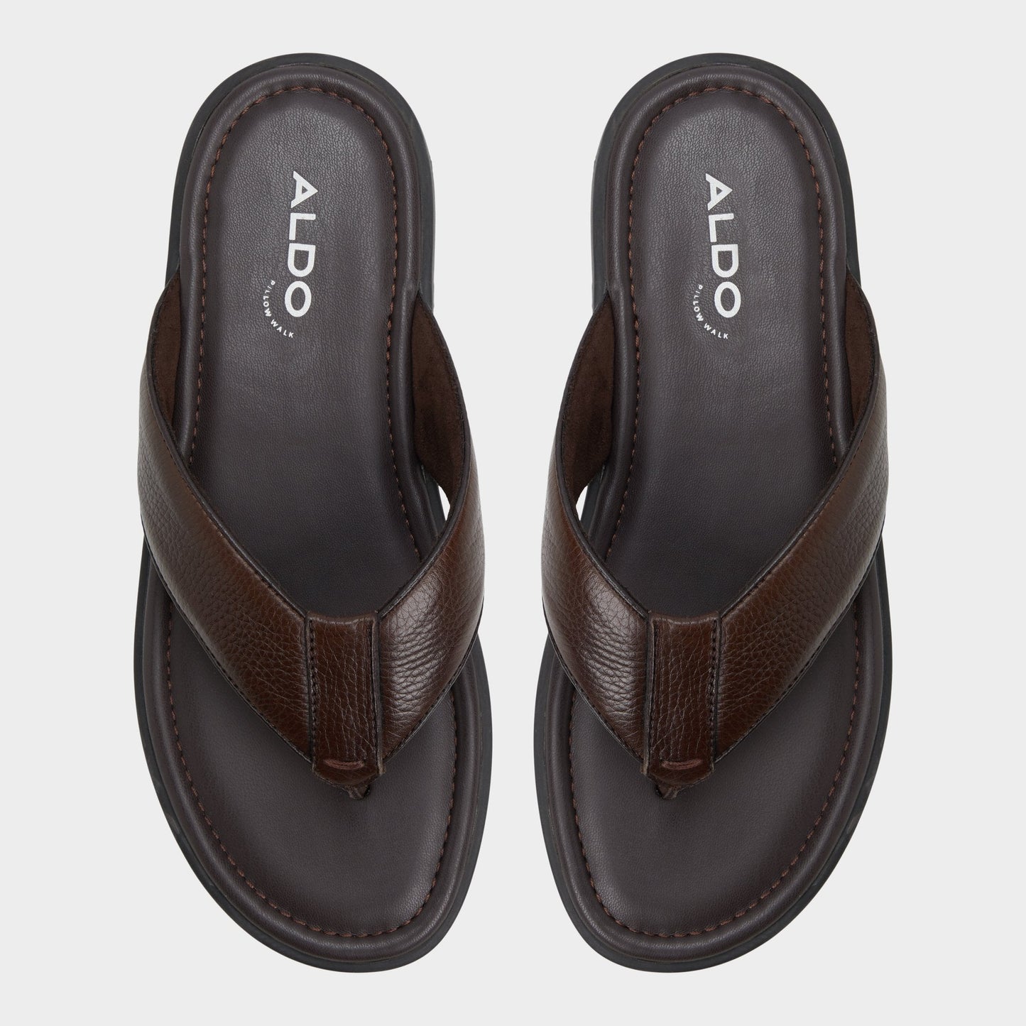 Tazzo Dark Brown Men's Flip flops - Flip flop | Aldo Premium