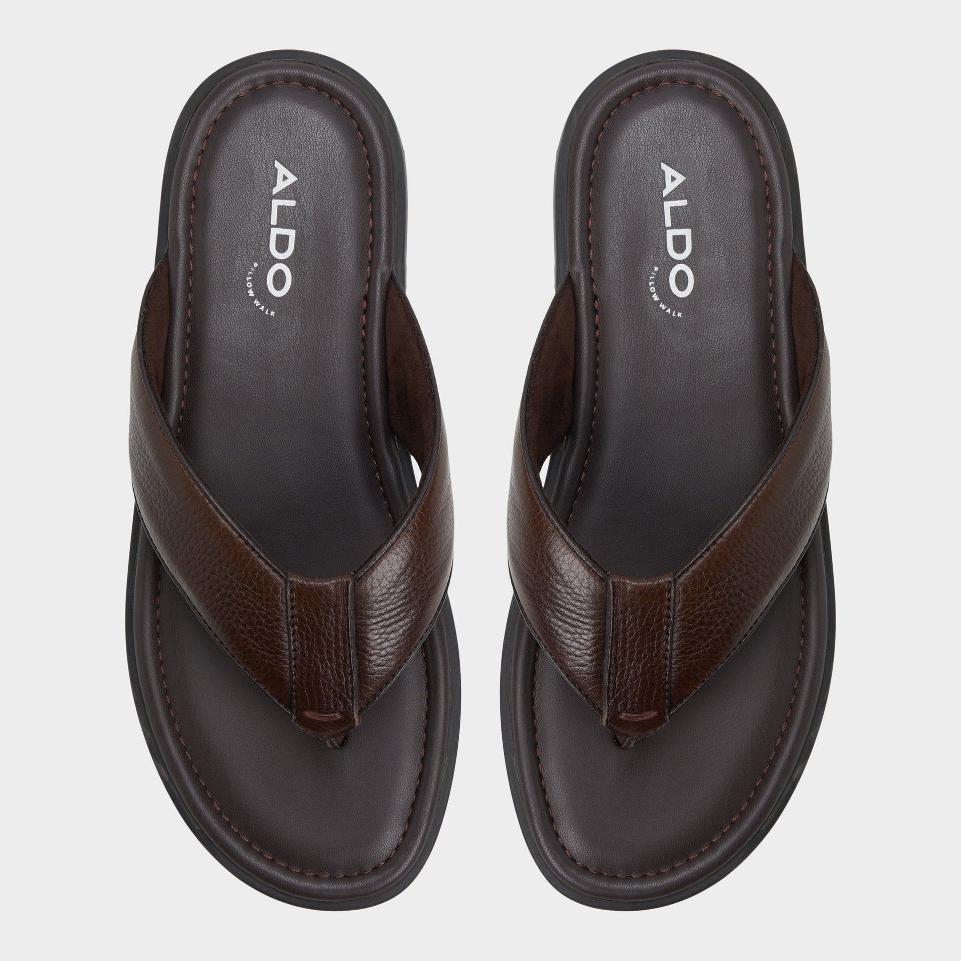 Tazzo Dark Brown Men's Flip flops - Flip flop | Aldo Premium