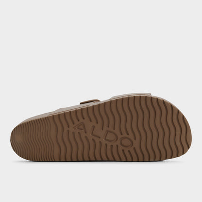 Hideo Light Brown Men's Slides - Slide sandal | Aldo New