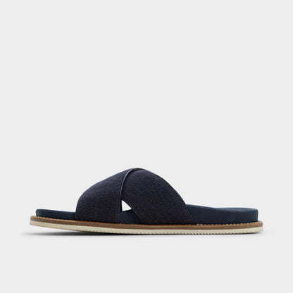 Marrin Navy Men's Slides - Slide sandal | Aldo Recommended