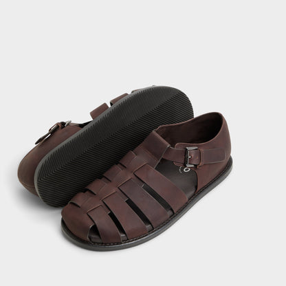 Wildhaven Brown Overflow Men's Sandals & Slides - Flat sandal | Aldo Signature