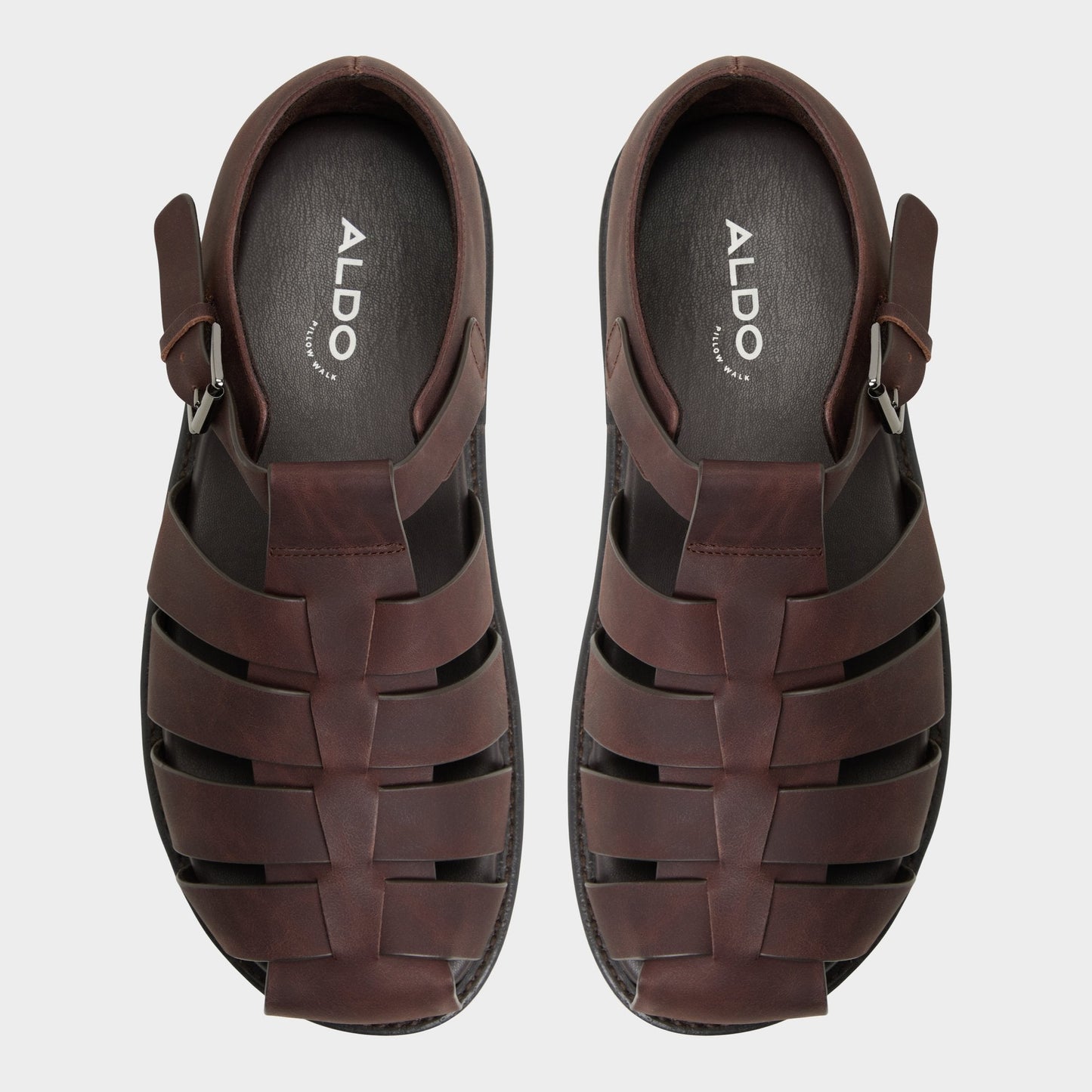 Wildhaven Brown Overflow Men's Sandals & Slides - Flat sandal | Aldo Signature