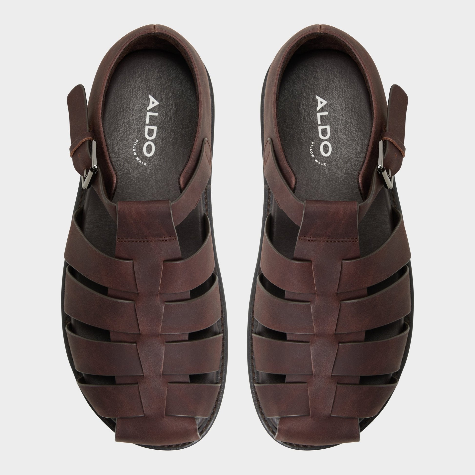 Wildhaven Brown Overflow Men's Sandals & Slides - Flat sandal | Aldo Signature