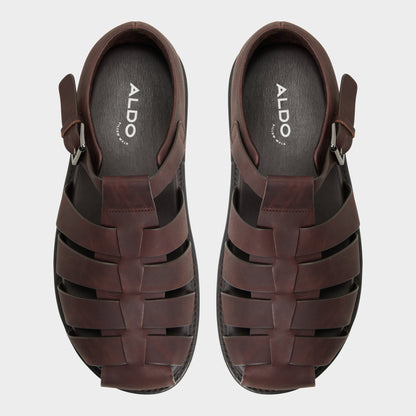 Wildhaven Brown Overflow Men's Sandals & Slides - Flat sandal | Aldo Signature