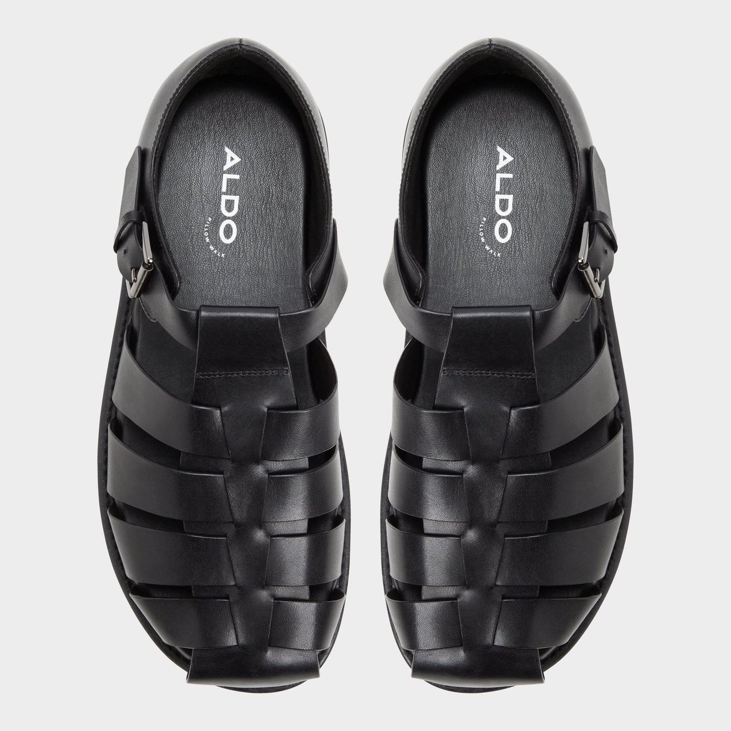 Wildhaven Black Men's Sandals & Slides - Flat sandal | Aldo Classic