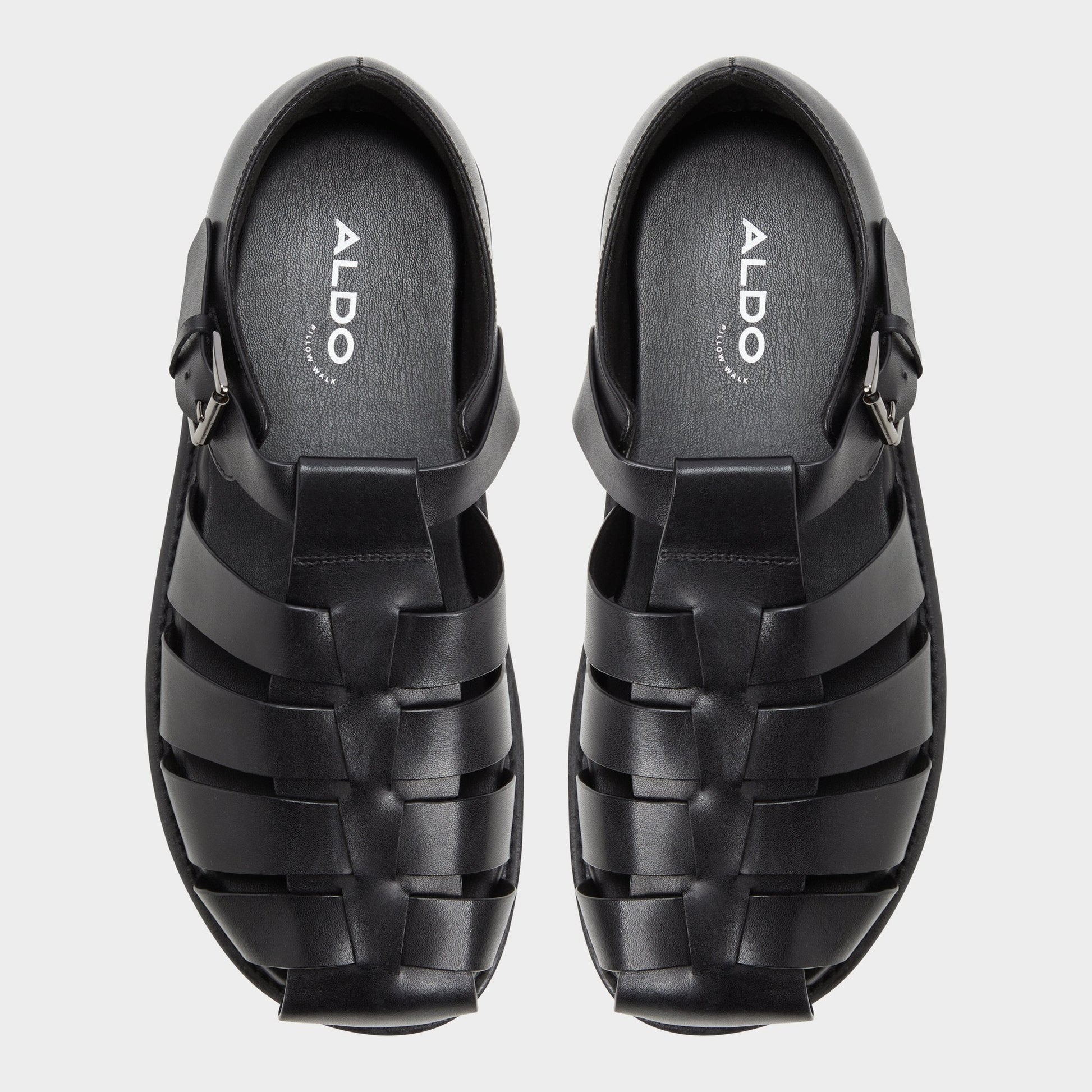 Wildhaven Black Men's Sandals & Slides - Flat sandal | Aldo Classic
