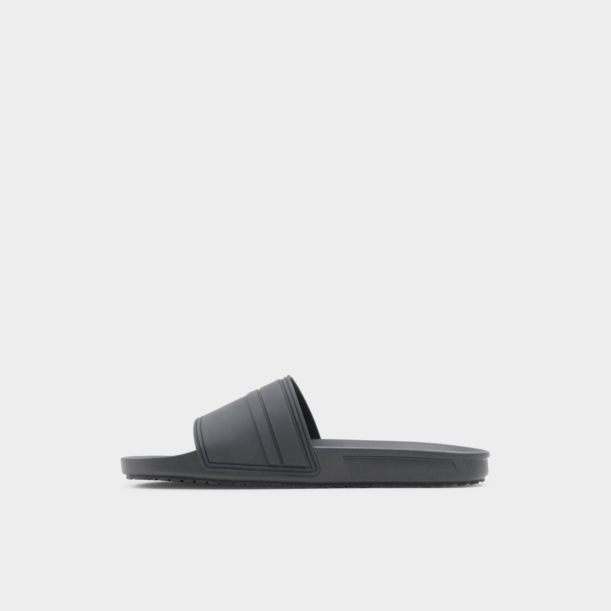 Dinmore Black Synthetic Rubber Men's Slides - Slide sandal | Aldo Essential