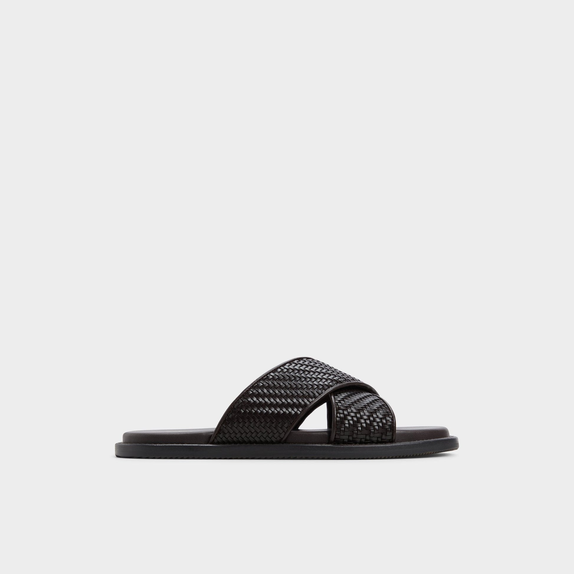 Tarik Dark Brown Men's Sandals & Slides - Slide sandal | Aldo New