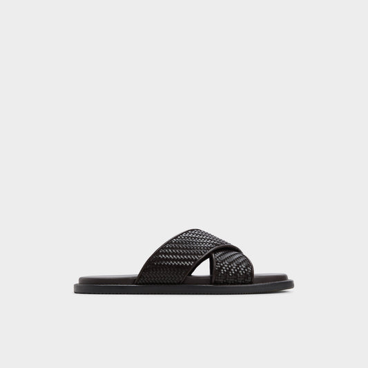 Tarik Dark Brown Men's Sandals & Slides - Slide sandal | Aldo New
