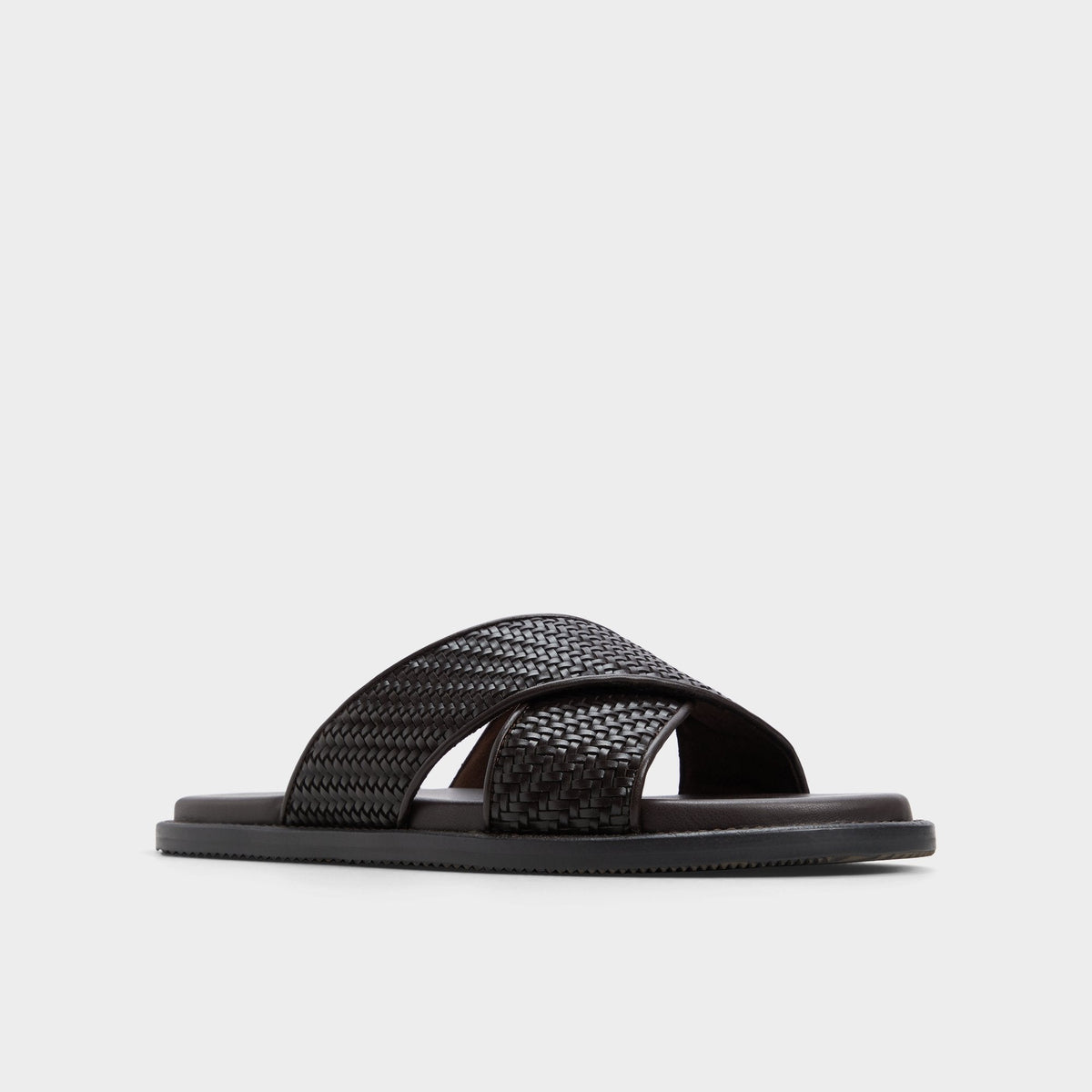 Tarik Dark Brown Men's Sandals & Slides - Slide sandal | Aldo New