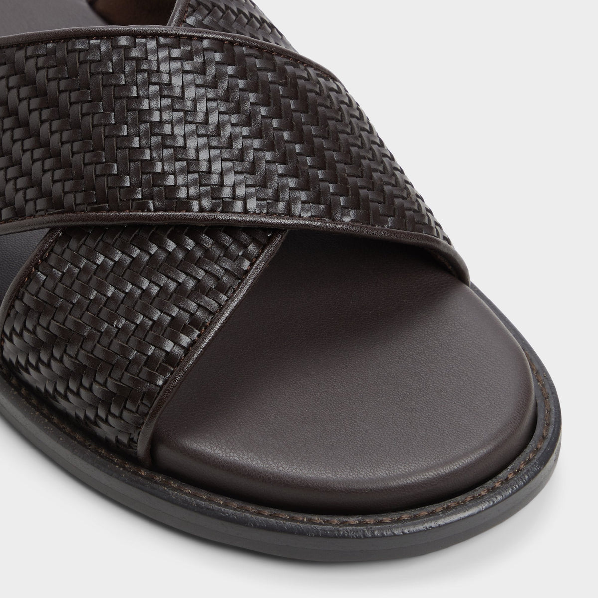 Tarik Dark Brown Men's Sandals & Slides - Slide sandal | Aldo New