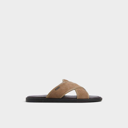 Olino Other Brown Men's Slides - Slide sandal | Aldo Featured