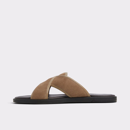 Olino Other Brown Men's Slides - Slide sandal | Aldo Featured