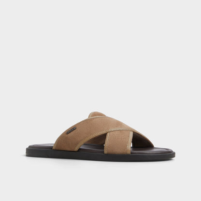 Olino Other Brown Men's Slides - Slide sandal | Aldo Featured