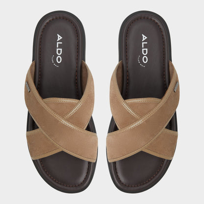 Olino Other Brown Men's Slides - Slide sandal | Aldo Featured