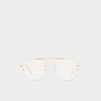 Diprion Gold Men's Aviator - Non-prescription reading glasses | Aldo Classic
