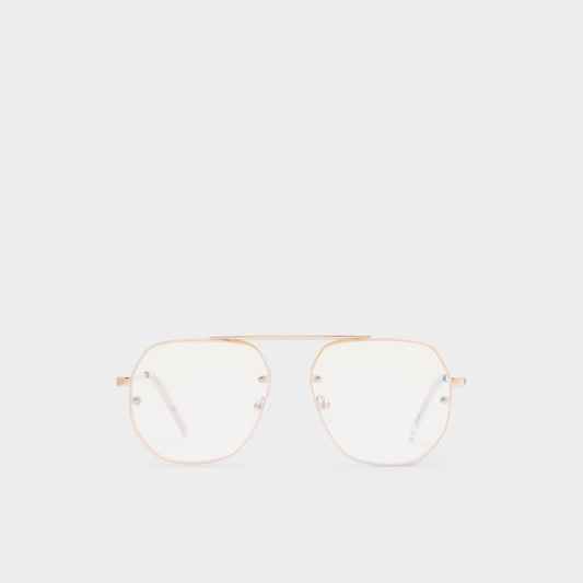 Diprion Gold Men's Aviator - Non-prescription reading glasses | Aldo Classic
