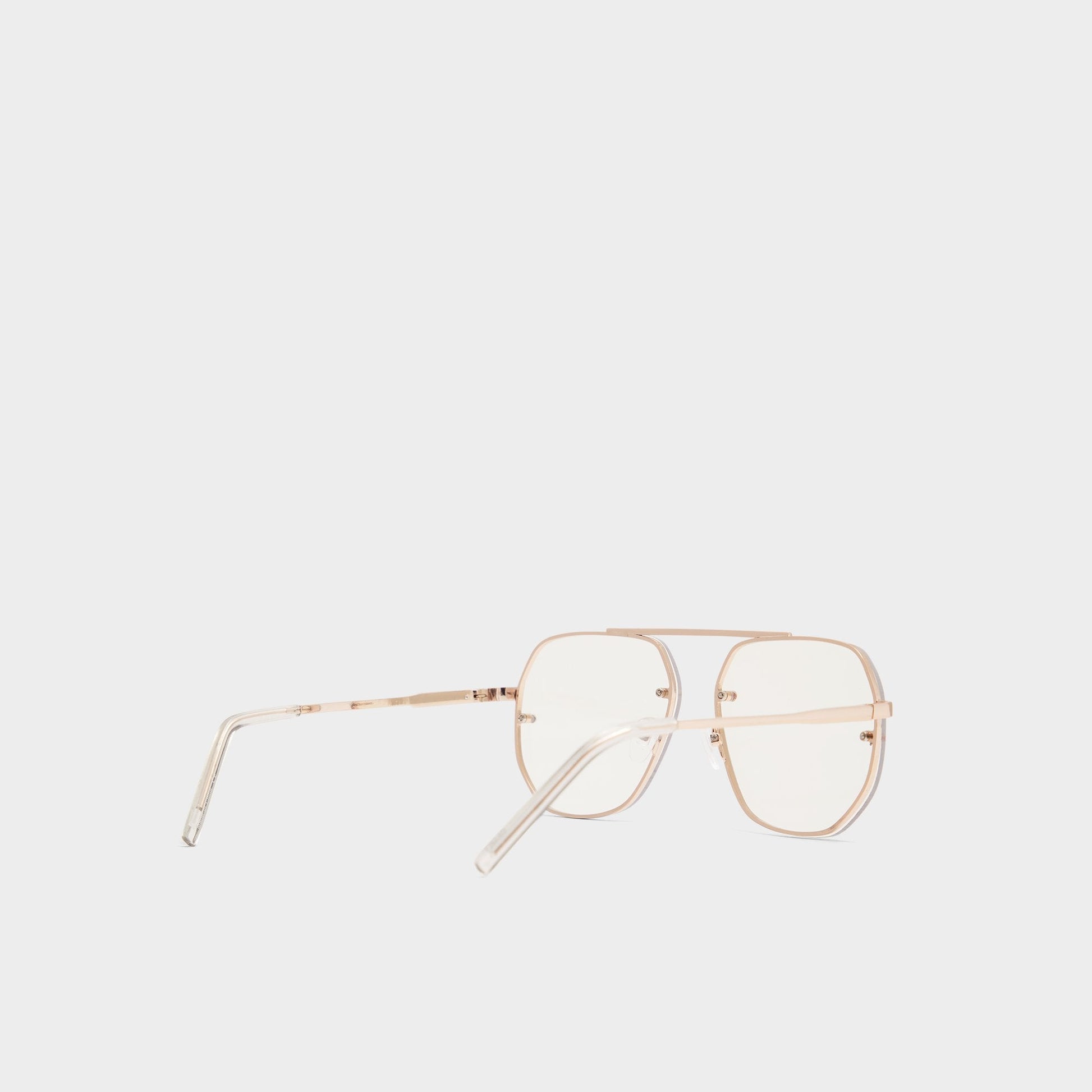 Diprion Gold Men's Aviator - Non-prescription reading glasses | Aldo Classic