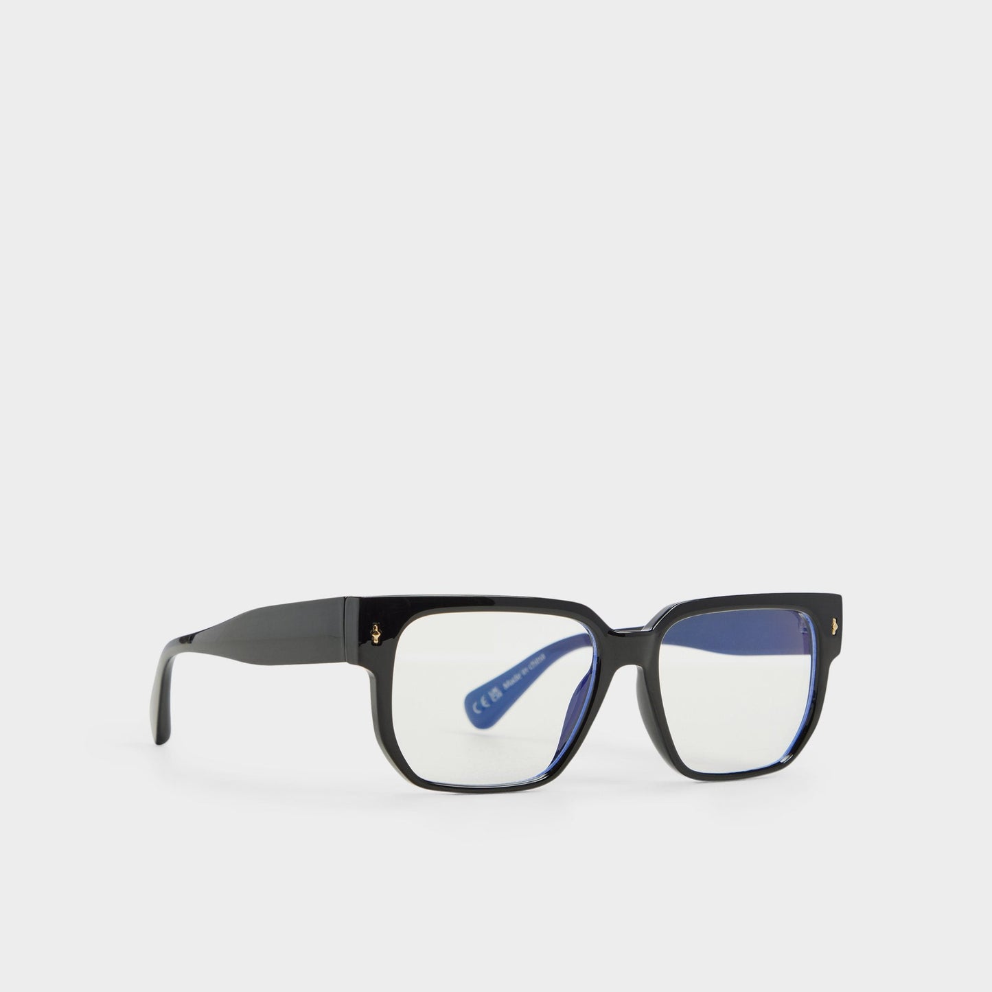 Nightfall Black Men's Rectangle - Non-prescription reading glasses | Aldo Premium