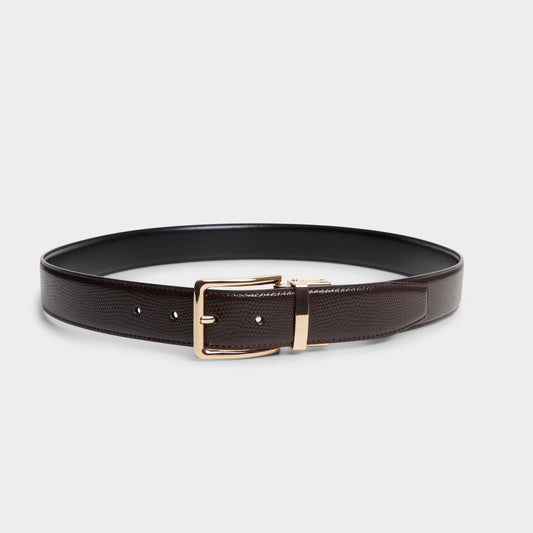 Nicholas in Dark Brown - Belt | Aldo Signature