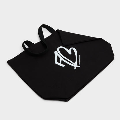 Made With Heart Tote Black/White Tote & Satchel bags - Tote bag | Aldo Popular