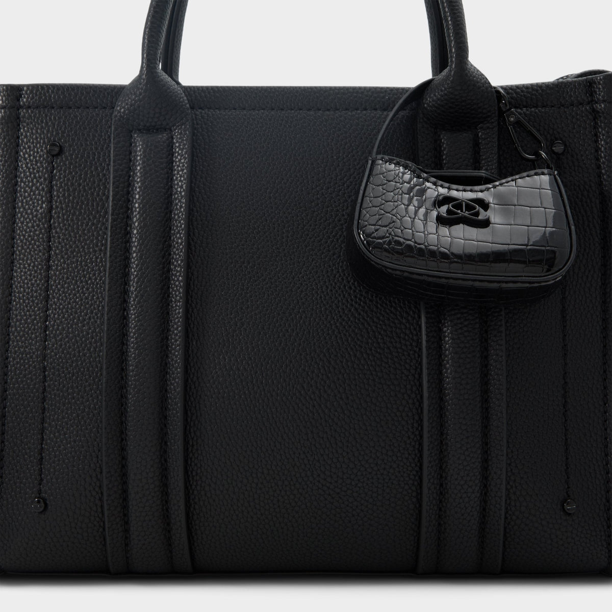 Miniccharlii in Black Black - Bag charm | Aldo Popular