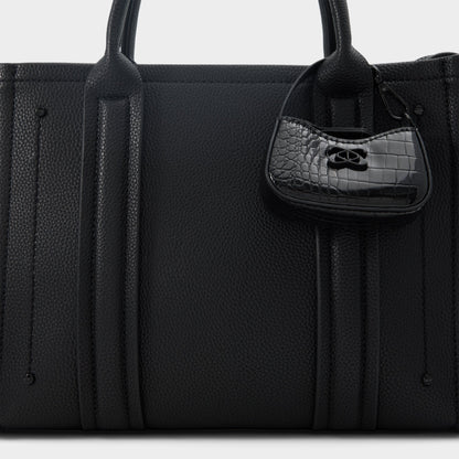 Miniccharlii in Black Black - Bag charm | Aldo Popular