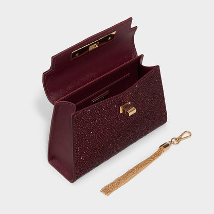Niki in Dark Red - Top handle bag | Aldo Essential