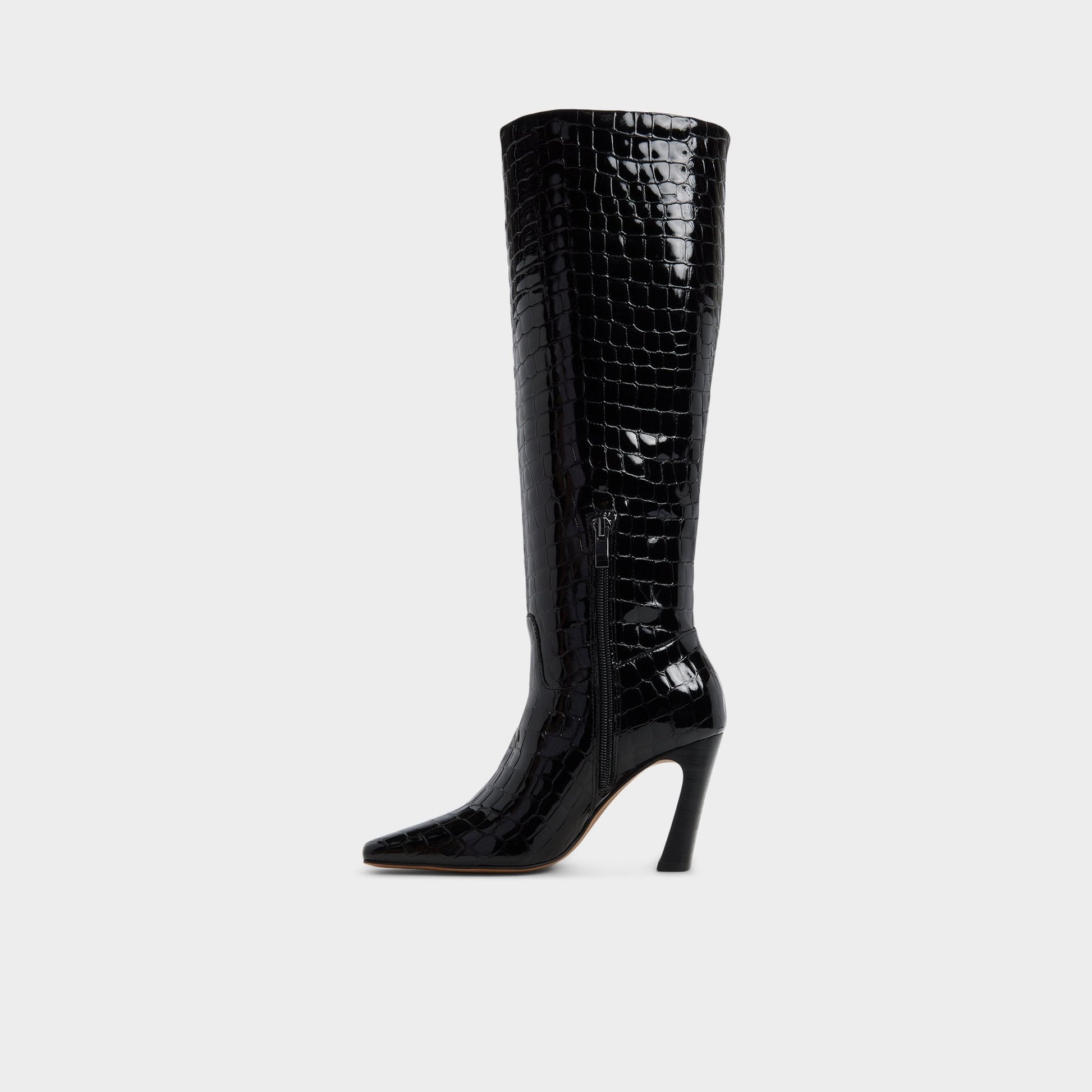Vivienna in Black - Knee-high boot, Block heel | Aldo Featured