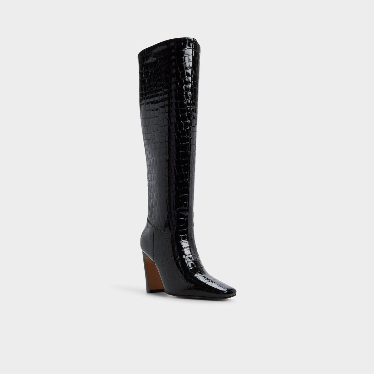Vivienna in Black - Knee-high boot, Block heel | Aldo Featured
