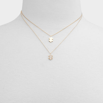 Besties Gold/Clear Multi Women's Necklaces - Gift set | Aldo Trending