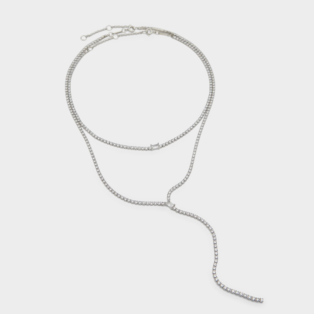 Alata Silver/Clear Multi Women's Cubic Zirconia - Necklace | Aldo Recommended