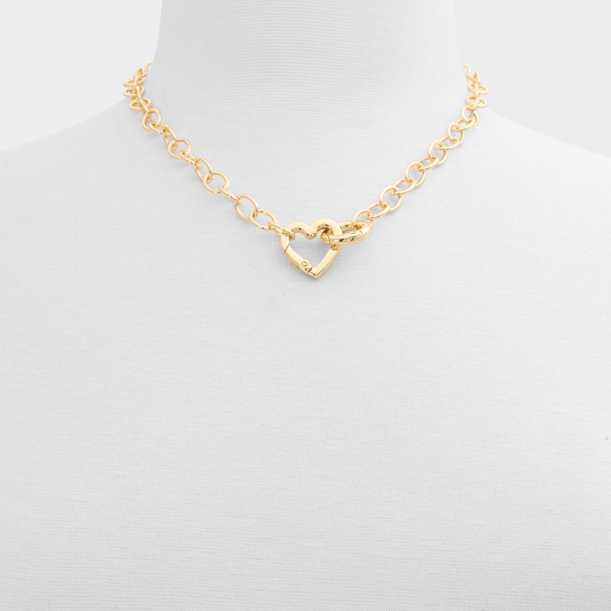 Heartclip in Gold - Customizable necklace | Aldo Signature