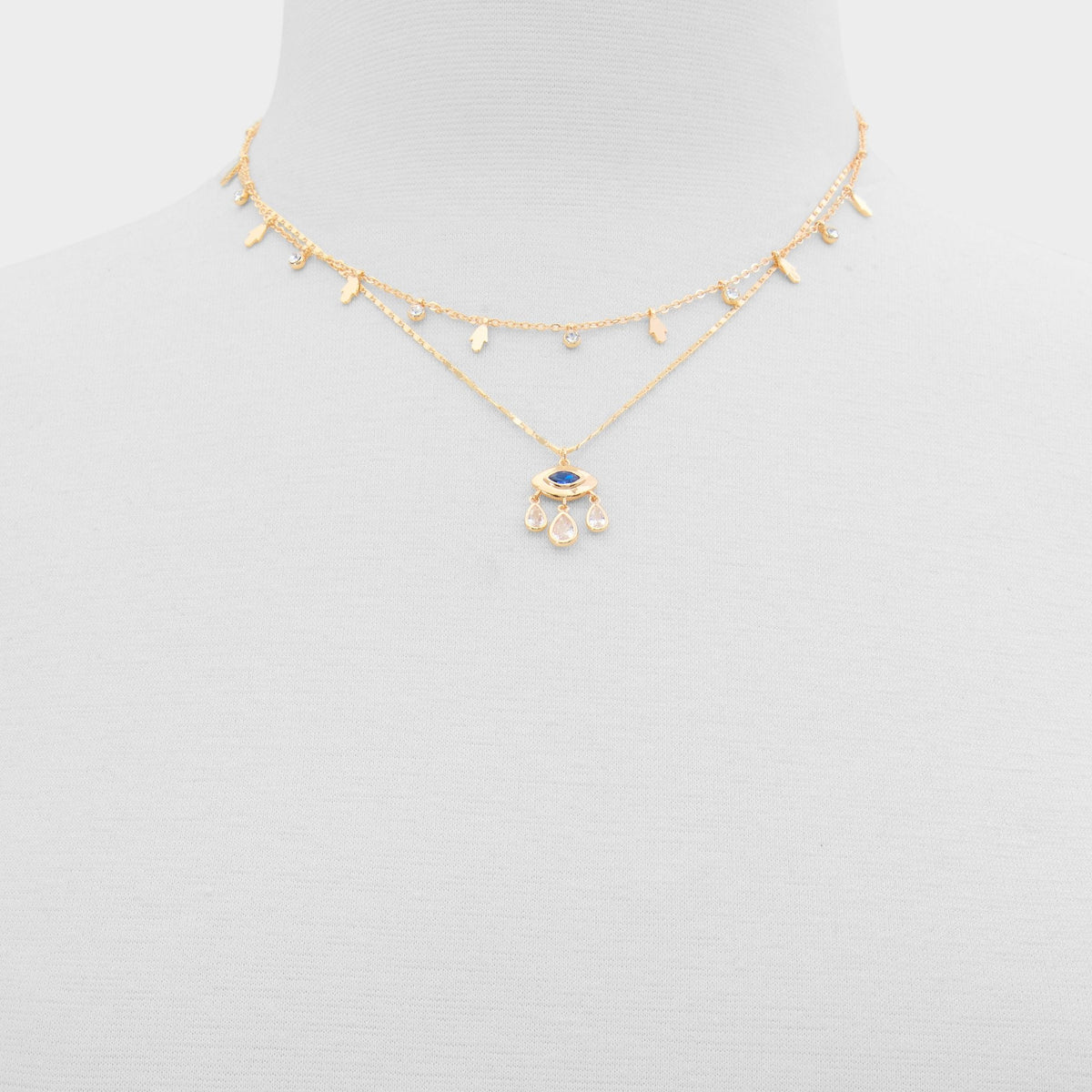 Protrectra in Light Blue - Layered necklace | Aldo Premium