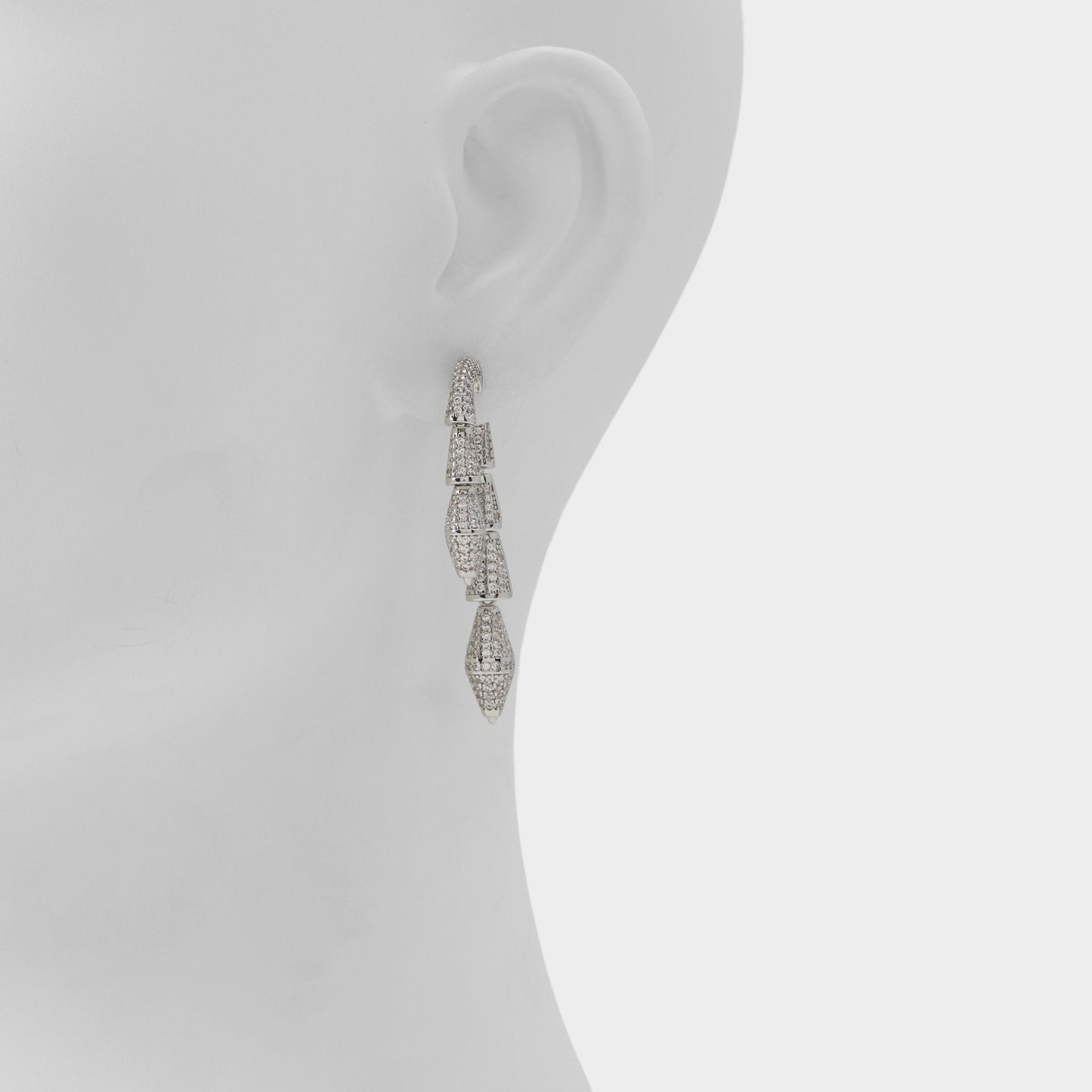 Serrpente in Silver Clear Multi - Statement earrings | Aldo Featured